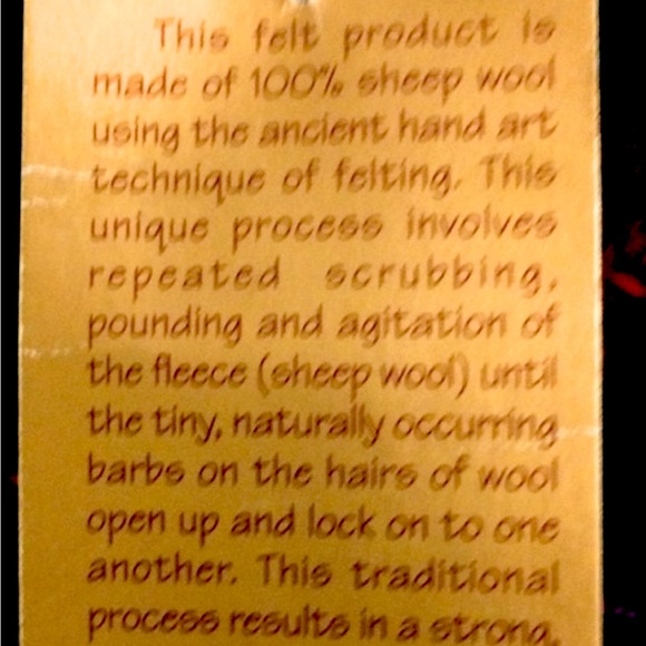 Rising Tide Felted Wool Fall Colors Shoulder Bag - Picture 12 of 14